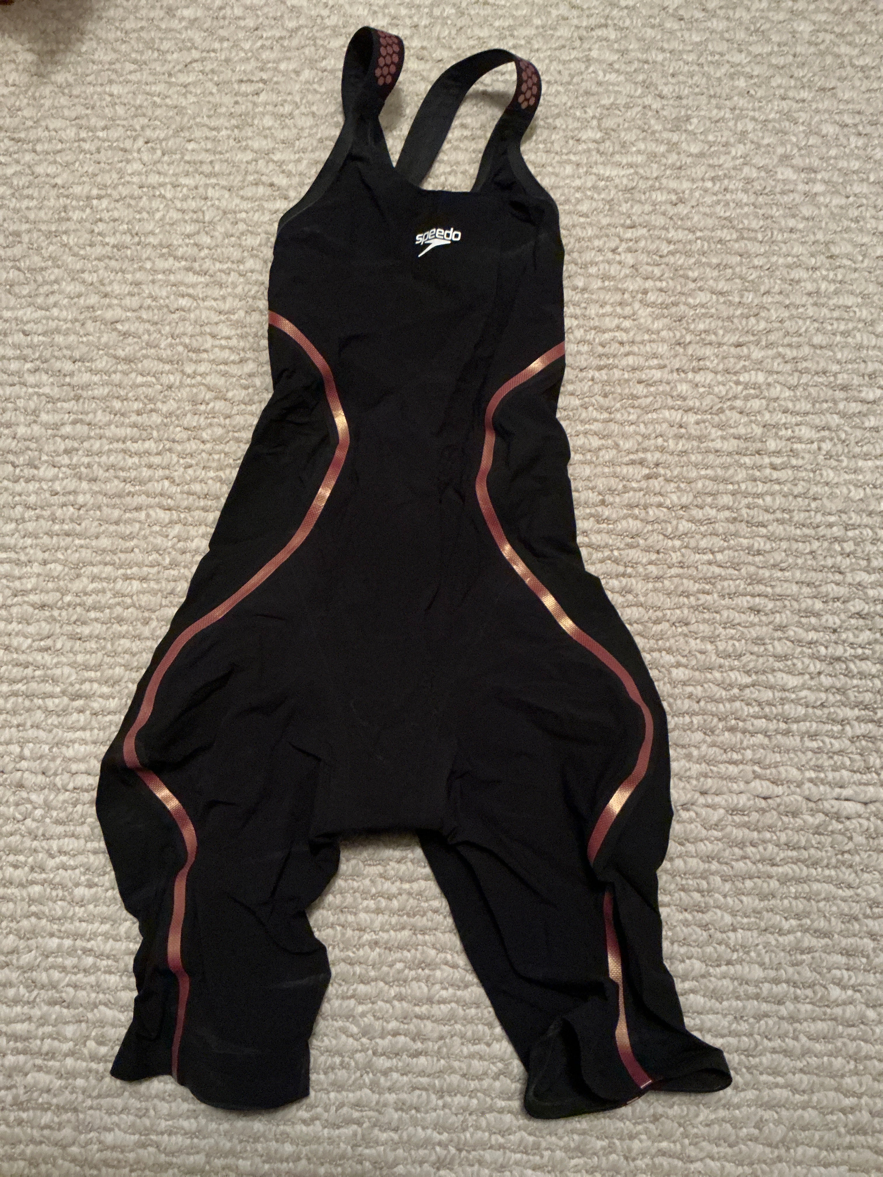 Speedo Women’s LZR Pure Inent Openback Black Size 23
