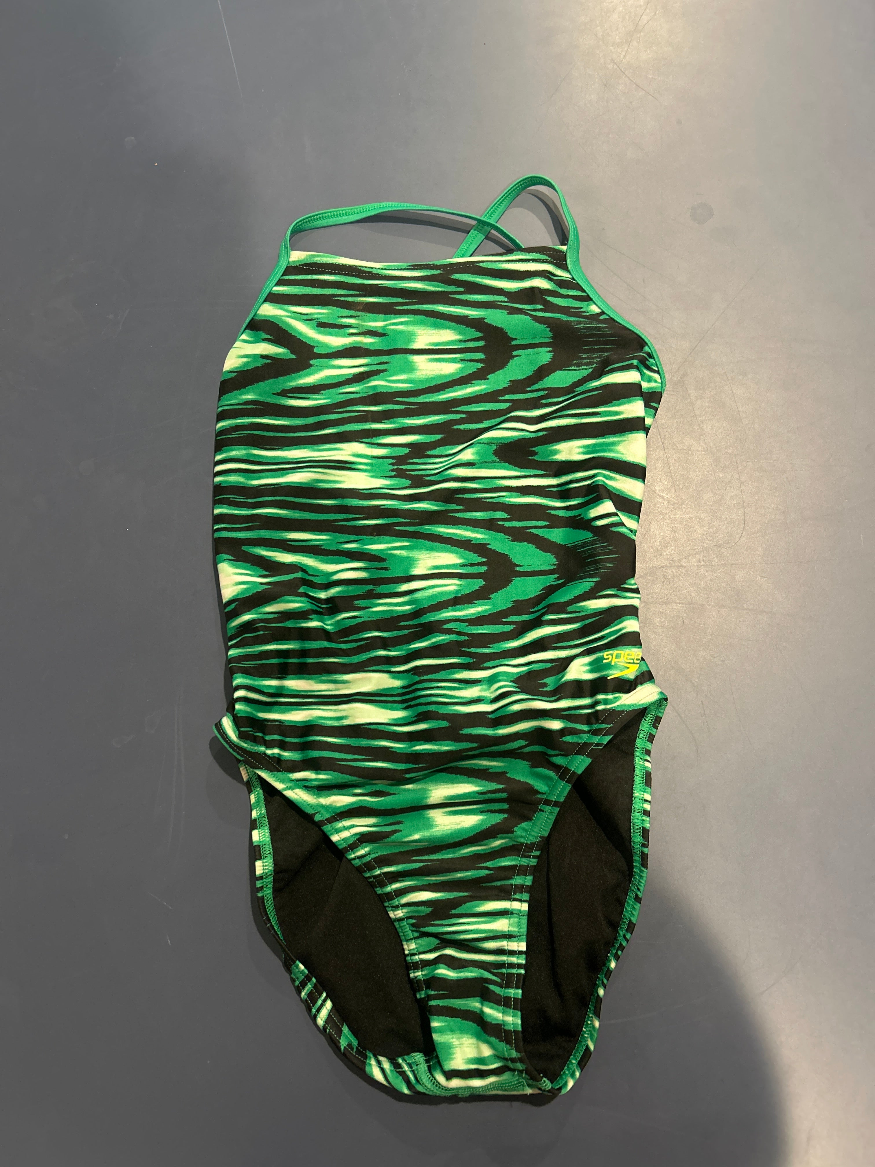 One piece speedo practice suit size 30