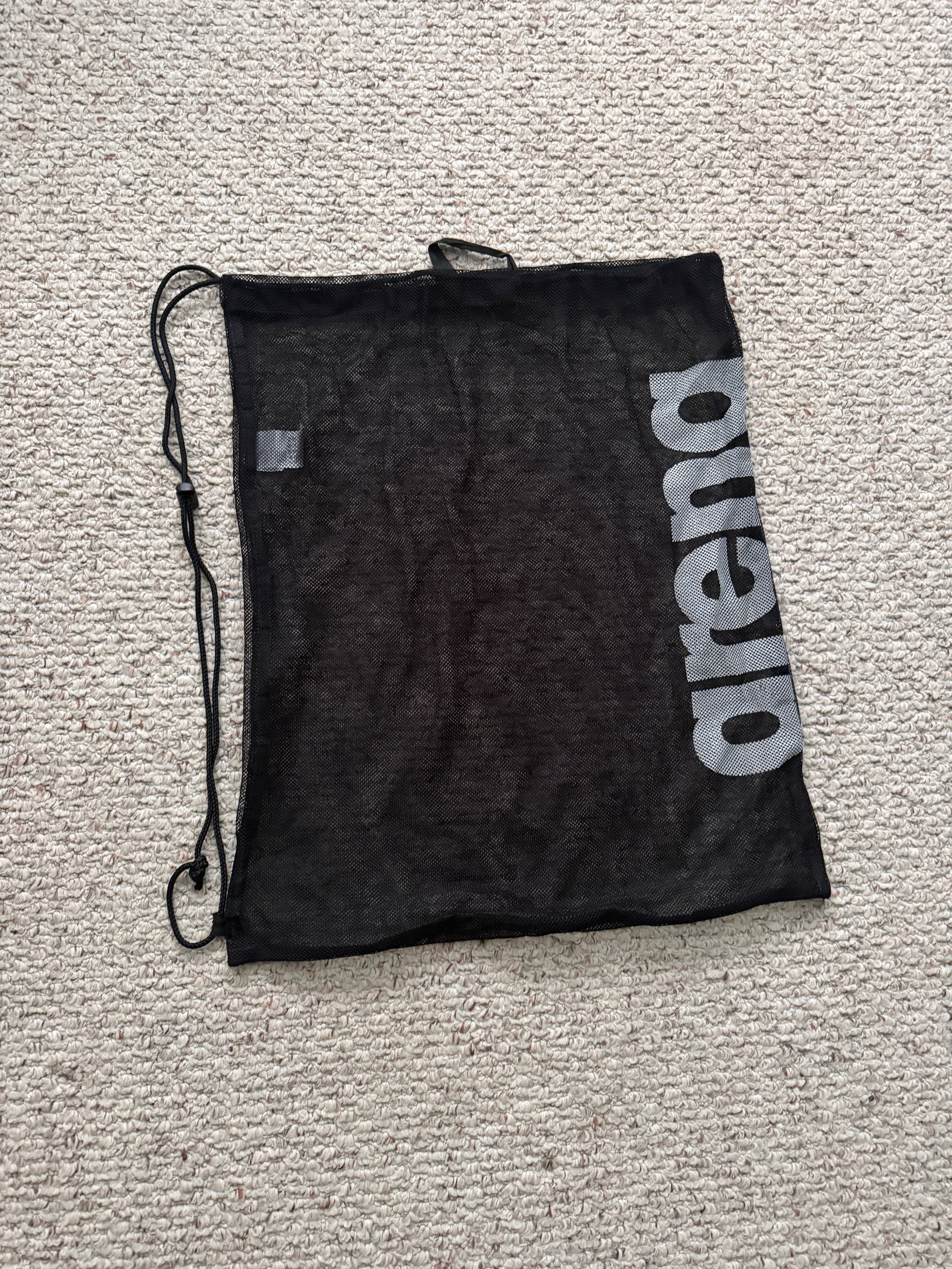 Black arena equipment bag