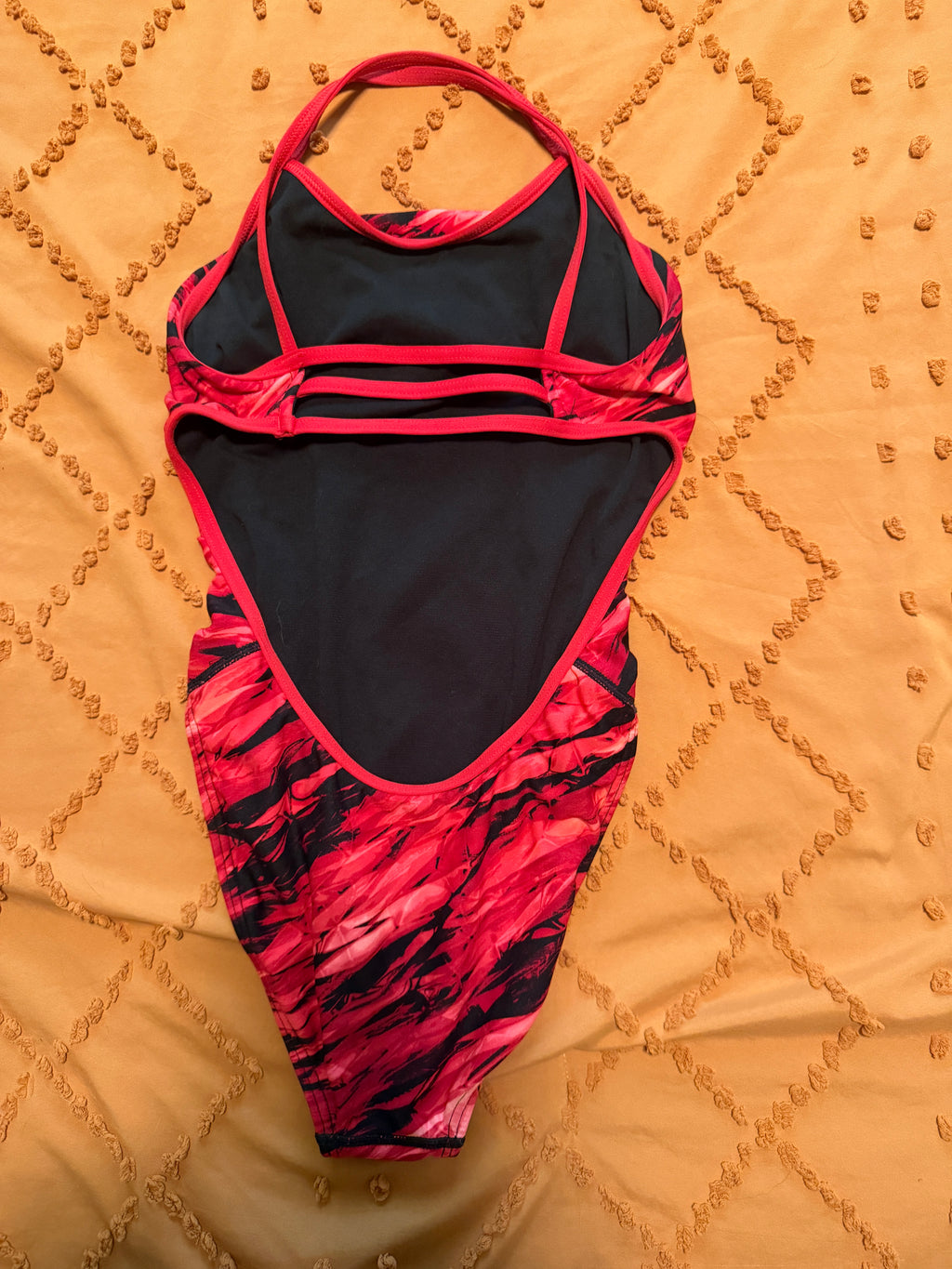 TYR red swim suit