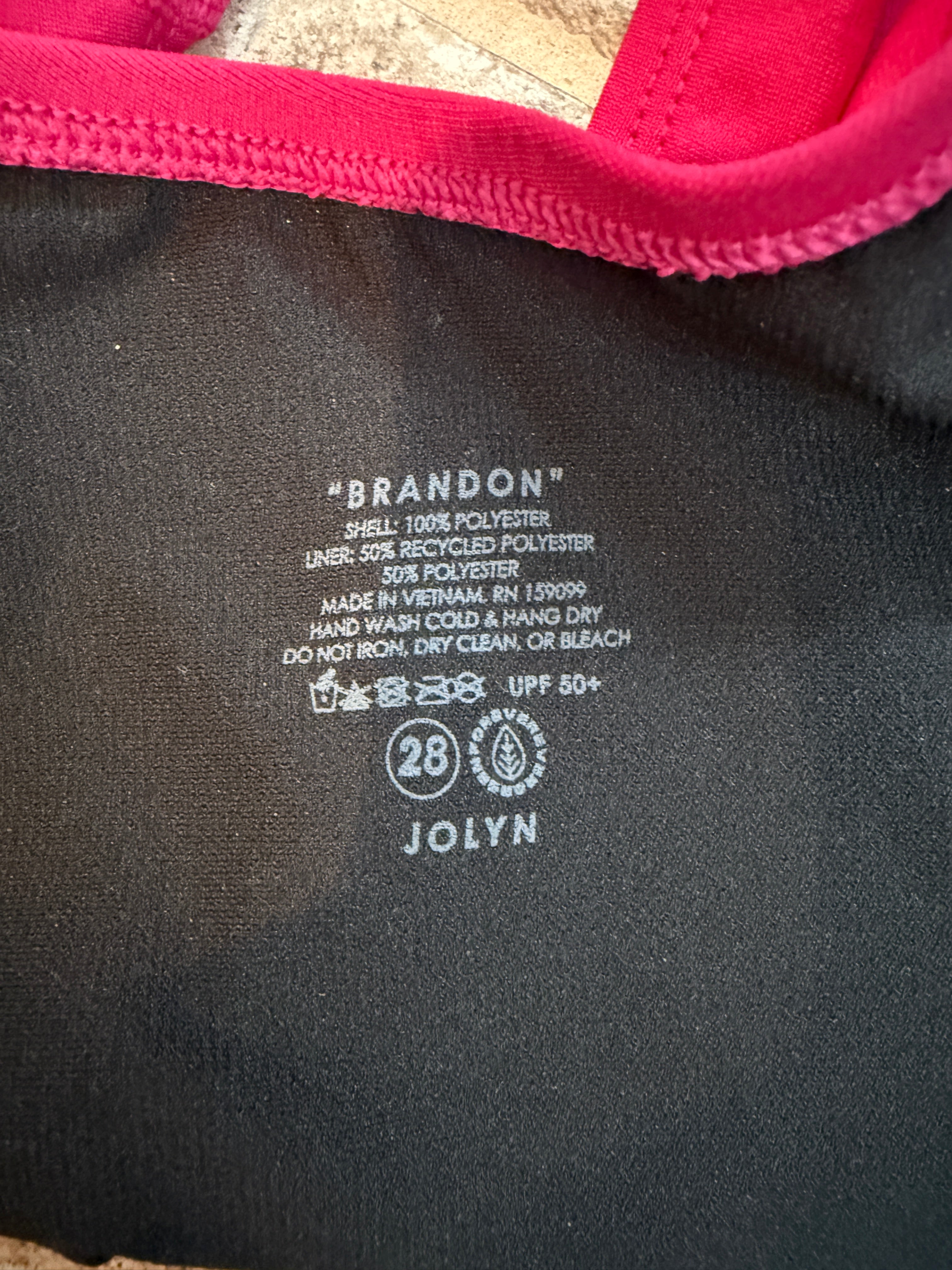 Jolyn Brandon One Piece Size 28