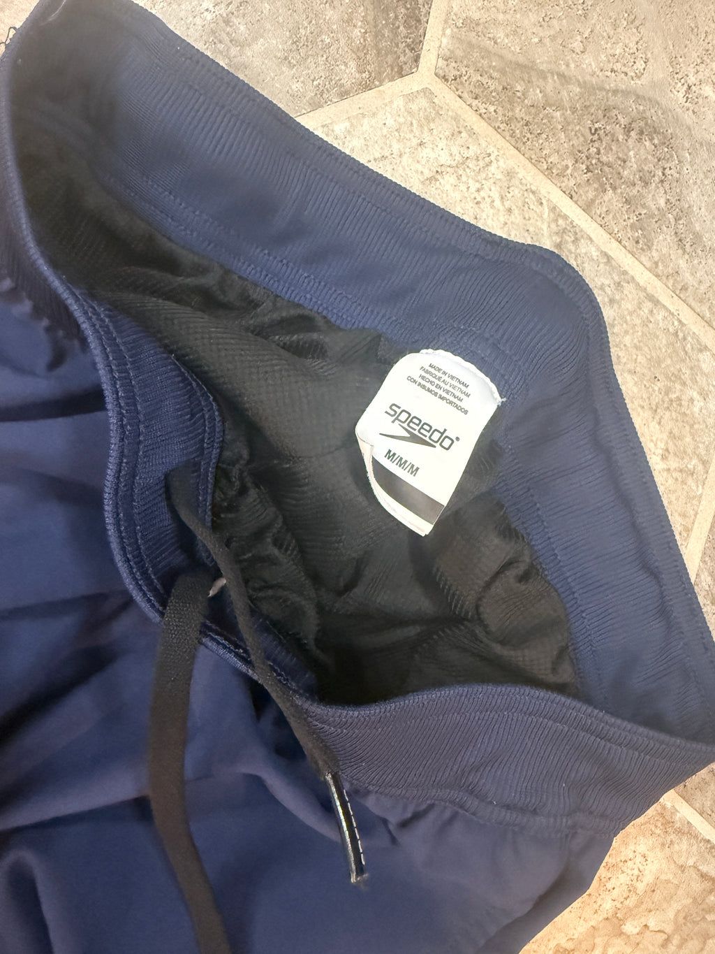 Speedo Warm Up Jacket Navy Blue Size M