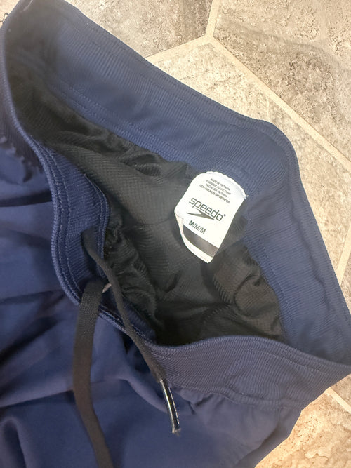 Speedo Warm Up Jacket Navy Blue Size M