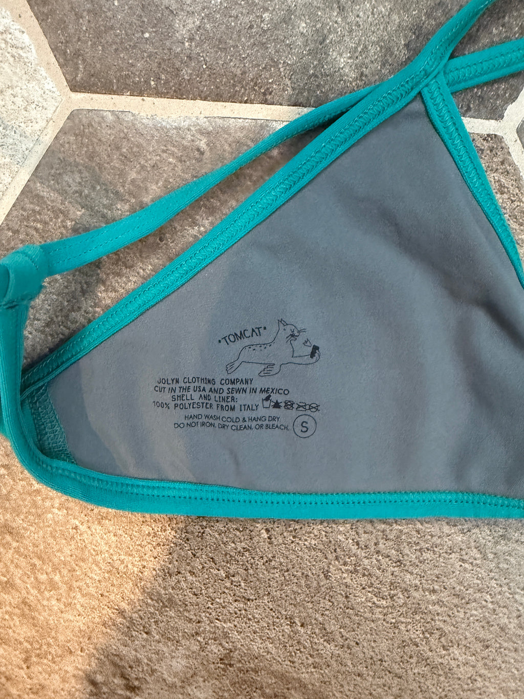 Jolyn Size Small Bikini Set Ocean Blue
