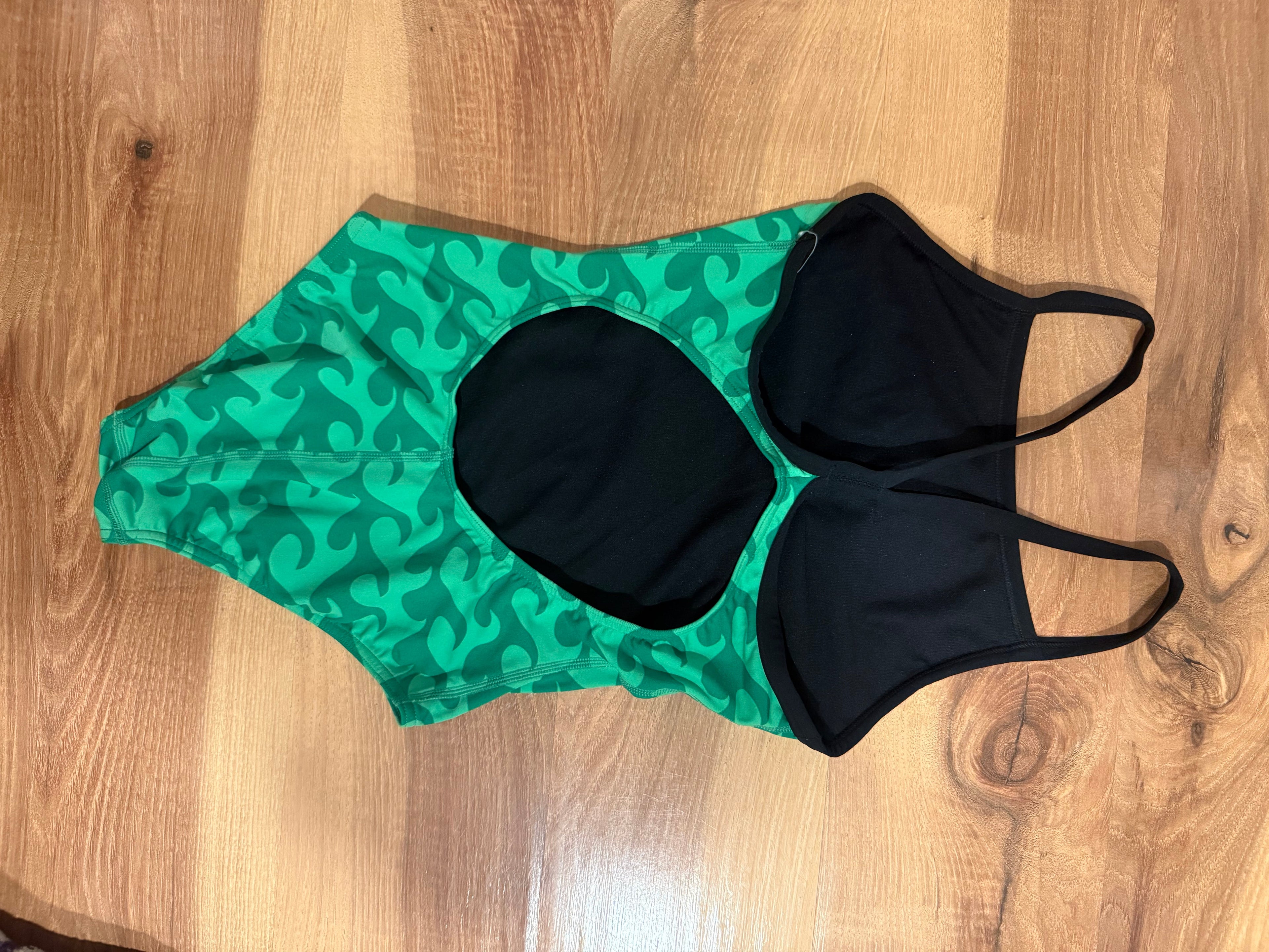 Arena Green Wave Practice Suit- 28