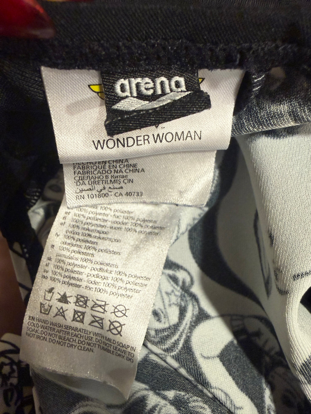 Arena Limited Edition Wonder Woman Practice Suit-28