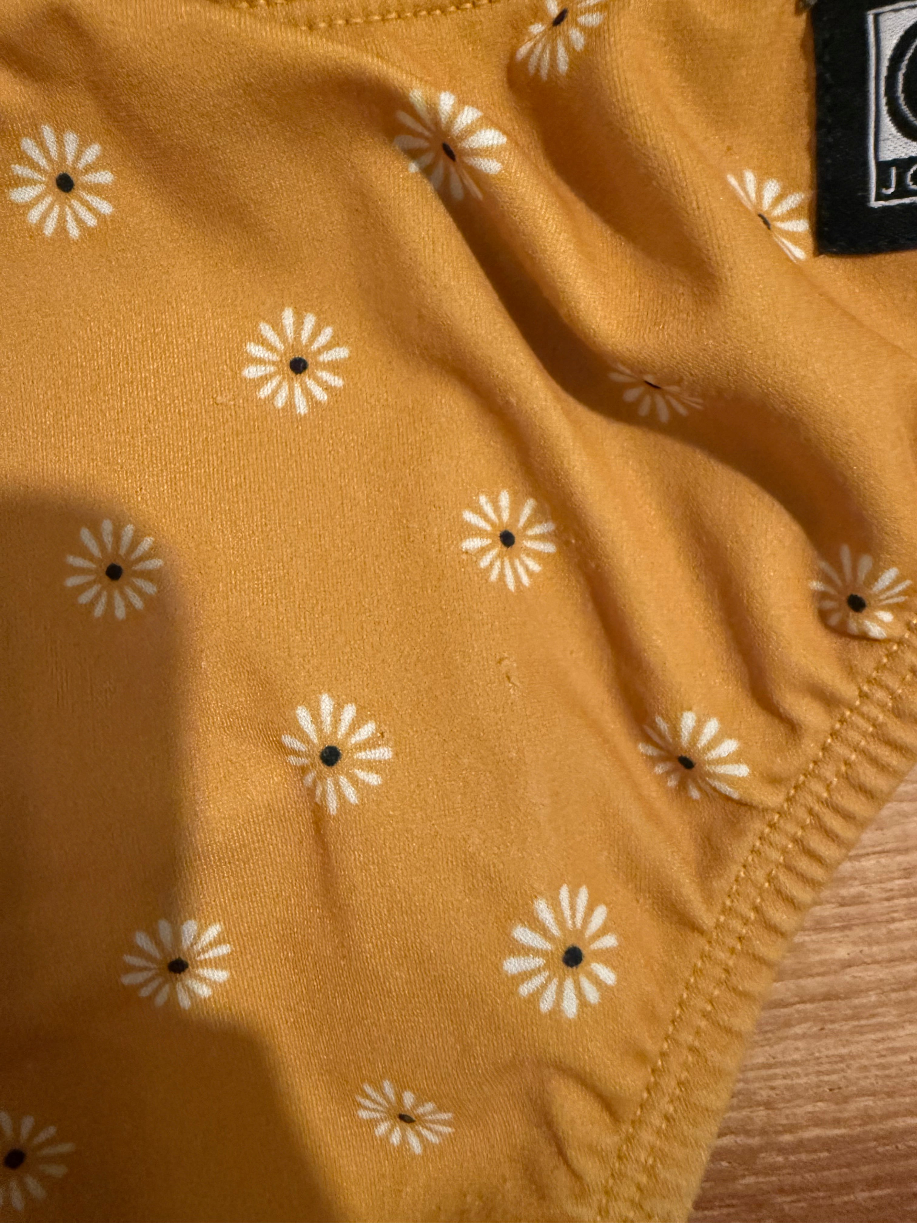 Jolyn Yellow Flowers Two Piece- S